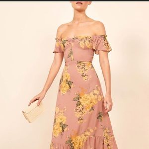 Reformation Butterfly dress Sz 4